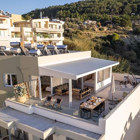 Helen Luxury Holiday House With Sea View Rethymno  Exterior photo