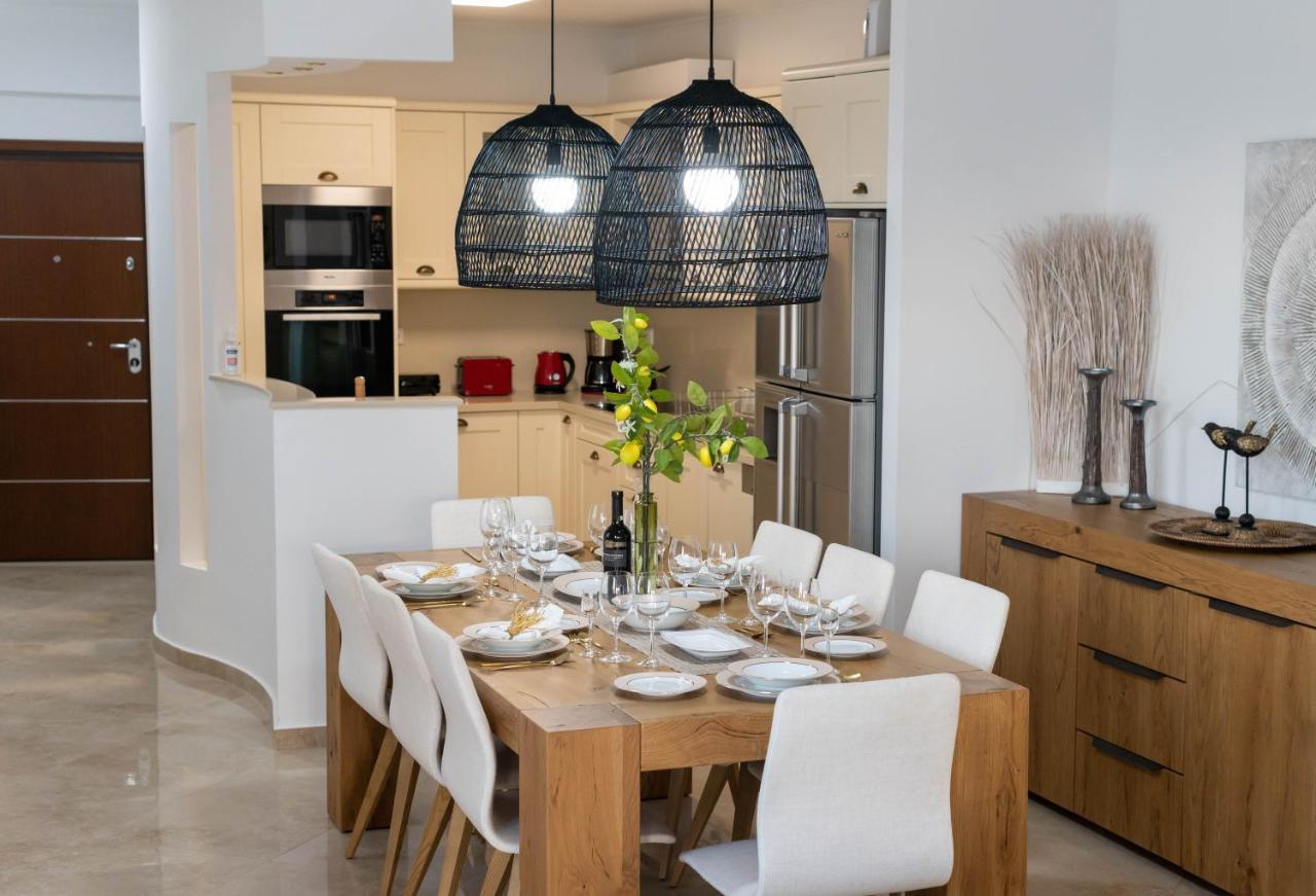 Helen Luxury Holiday House With Sea View Rethymno  Exterior photo